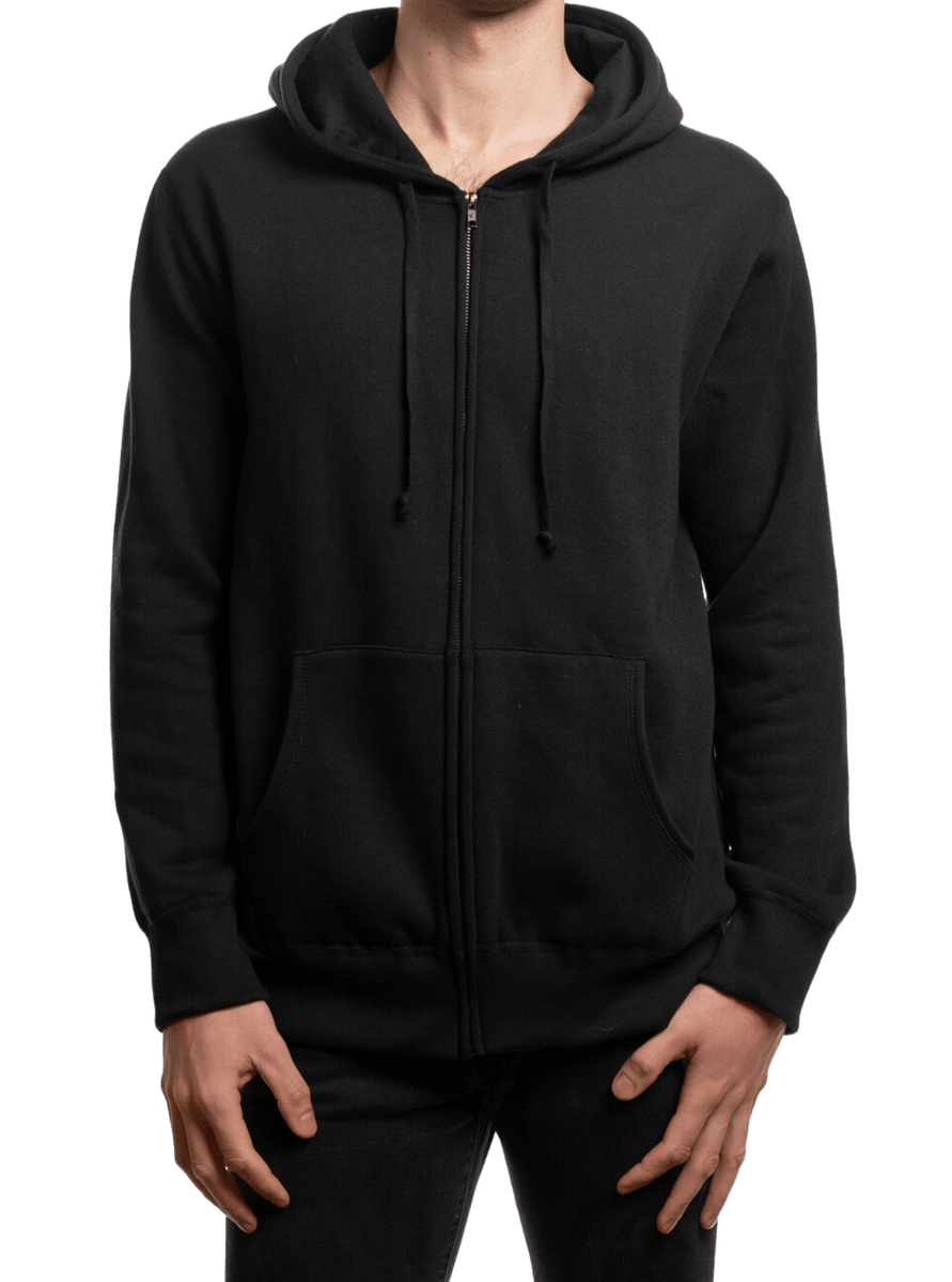 Men's Fleece Full Zip Hoodie – Econic Apparel